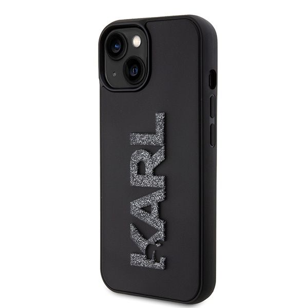 Etui Karl Lagerfeld do iPhone 15, iPhone 14, iPhone 13, Czarny zdjęcie 2