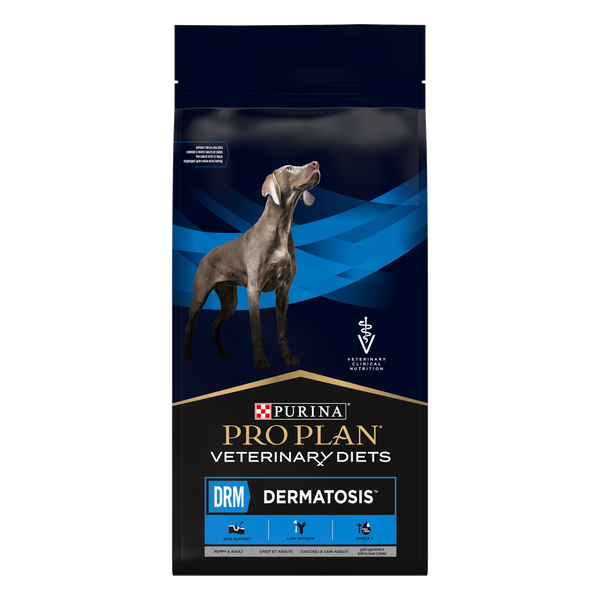 PURINA Pro Plan Veterinary Diets DRM Dermatosis 12kg zdjęcie 1