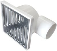 kratka kanalizacyjna 10 boczna chrom - hp/k1bh