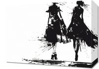 Obraz 40x30cm Atramentowy Przerys