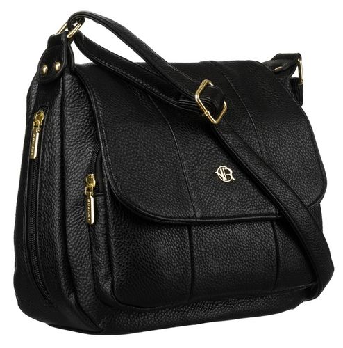 Torebka Rovicky ze skóry ekologicznej z klapką na klips magnetyczny damska na Arena.pl