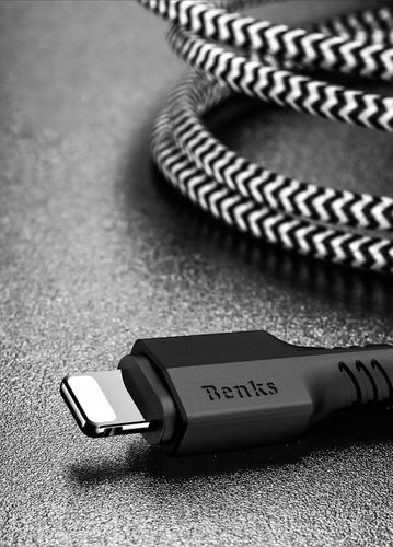 KABEL BENKS USB-C - APPLE LIGHTNING IPHONE 5S/6S/7 na Arena.pl