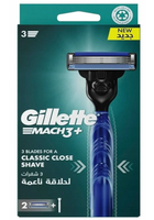 Maszynka Gillette Mach3 + 2 Wkłady Ostrza Wymienne