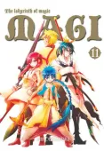 Przygodowa manga fantasy shounen akcja - Magi: Labirynth of Magic Tom 11