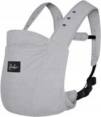 Nosidełko dla niemowląt ROOKIE Baby Konnekt Bawełna organiczna (szary)