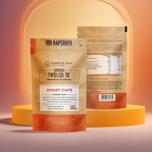 SMART CAPS ODCHUDZANIE METABOLIZM REDUKCJA WAGI ENERGIA WITALNOŚĆ 100 KAPS na Arena.pl