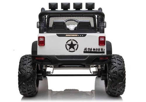 Auto na akumulator Jeep JC666 Biały na Arena.pl