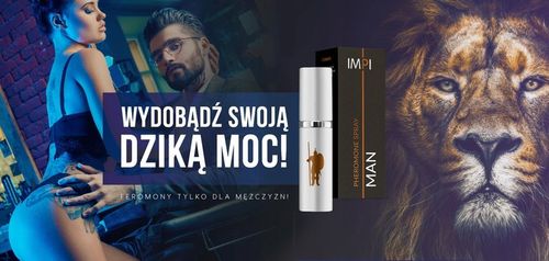 BARDZO MOCNE MĘSKIE FEROMONY ZAPACHOWE IMPI MAN 15 ML na Arena.pl