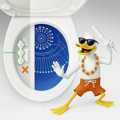 duck fresh discs eucaliptus - żelowy krążek do toalety 72ml (2 x 36ml) na Arena.pl