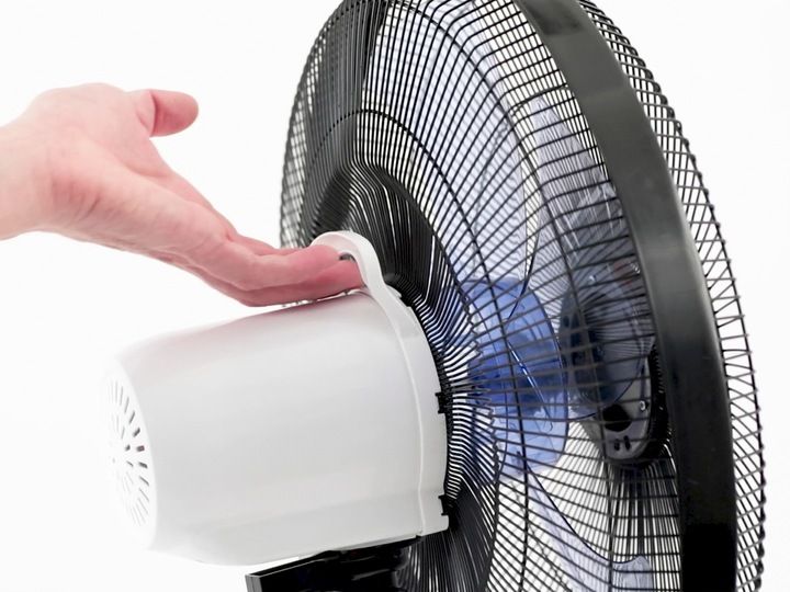 NOWOCZESNY WENTYLATOR podłogowy BIMAR AMA12 CICHY PILOT TIMER OSCYLACJA zdjęcie 3