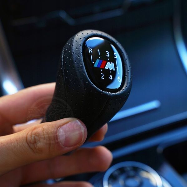 GAŁKA DŹWIGNIA ZMIANY BIEGÓW DO BMW E90 E46 E91 E60 E61 E87 6-BIEGOWA M zdjęcie 2
