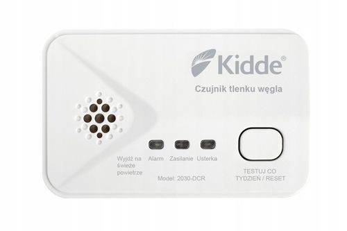 czujnik czadu KIDDE 2030-DCR ,czujnik tlenku węgla bateryjny ,rok prod 2025 na Arena.pl