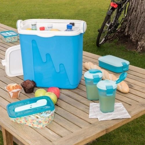 Lodówka przenośna Curver 159569 niebieska 32 l na Arena.pl