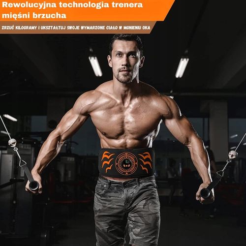 ElektroStymulator Mięśni Brzucha Pas Odchudzający ABS 6 Trybów UNIWERSALNY na Arena.pl