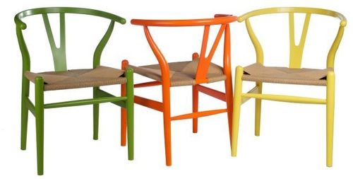 Krzesło Wicker Color zielone na Arena.pl