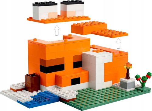 LEGO MINECRAFT Siedlisko lisów 21178 na Arena.pl