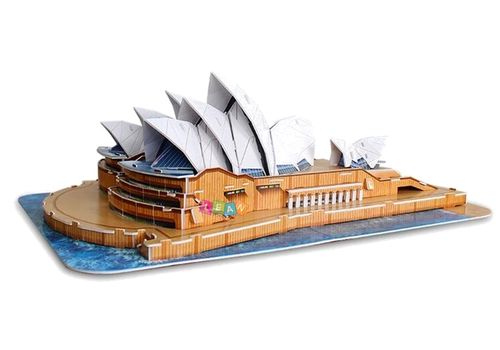 Sydney Opera House Budowla PUZZLE 3D Model na Arena.pl