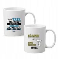 Kubek z nadrukiem napis PREZENT dla DZIADKA