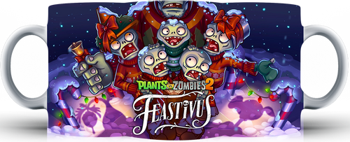 Kubek ceramiczny Plants vs Zombie na Arena.pl