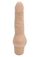 Wibrator Silikonowy Penis Ze Zgrubieniem - Silicone Classic