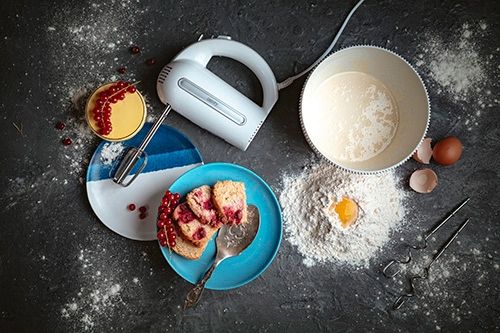 Mikser ręczny z misą Camry CR4213 600W biały zdjęcie 12