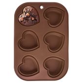 Forma Silikonowa na Muffinki Babeczki Serca do Pieczenia Ciasta Babeczek