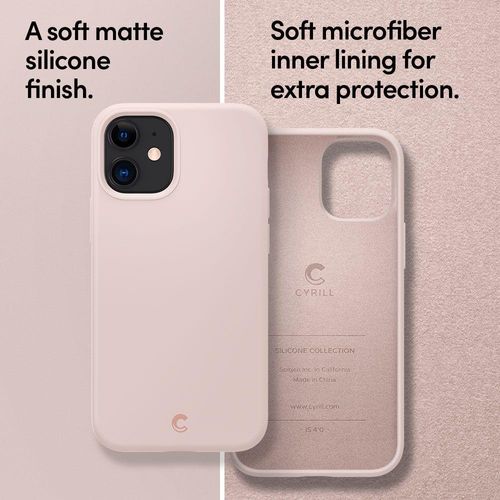 SPIGEN CYRILL SILICONE IPHONE 12 MINI PINK SAND na Arena.pl