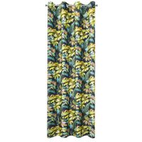 Zasłona na przelotkach LIVY 140x250 czarna + zielona
