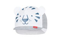 Broel DODGE czapka lniana z daszkiem dla chłopca szara 40-42