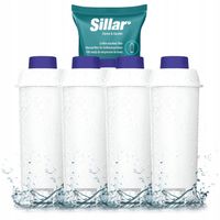 4x filtr do wody do ekspresu Delonghi Dinamica Eletta - wkłady Sillar