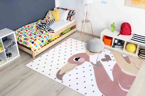 RUG/LU/TINIES/FLAMINGOS/CREAM/80x150 na Arena.pl