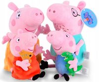ŚWINKA PEPPA JACEK TATA MAMA MASKOTKA PLUSZAK PEPA