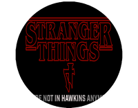 Opłatek na tort Stranger Things