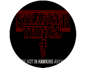 Opłatek na tort Stranger Things