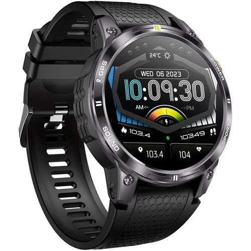 SMARTWATCH MĘSKI ZEGAREK GPS AMOLED 400mAh POLSKIE MENU Rozmowy na Arena.pl