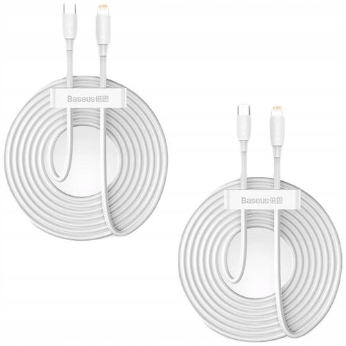 2x Baseus Kabel USB-C Lightning 1,5m 20W do iPhone 11 12 13 14 PRO MAX na Arena.pl
