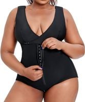 MITALOO Biustonosz Modelujący Komfort i Elegancja Rozmiar 4XL Czarny