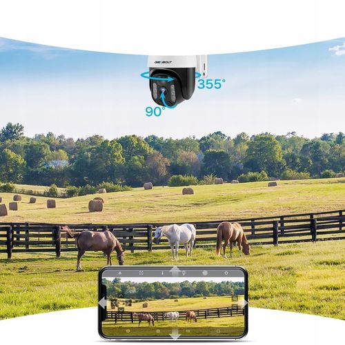 KAMERA ZEWNĘTRZNA SOLARNA IP NA KARTĘ SIM 4G LTE GSM 3MP 4x ZOOM 15fps na Arena.pl