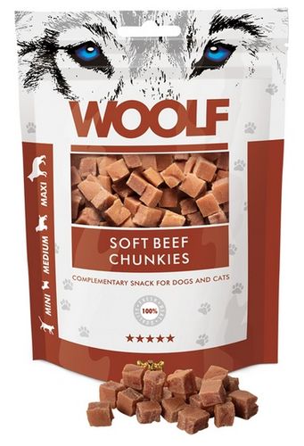 Woolf Soft Beef Chunkies 100G na Arena.pl