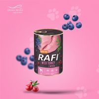 KARMA MOKRA dla PSA DOLINA NOTECI RAFI PAKO mix smaków 12 x 400 puszka