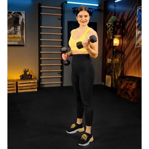 HANTLA HEX HANTEL ŻELIWNY DO ĆWICZEŃ GUMOWANY ŻELIWNY 10KG TREX SPORT na Arena.pl