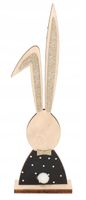 ZAJĄC ZAJĄCZEK WIELKANOCNY DREWNIANY FIGURKA 26CM