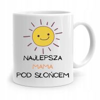 Kubek Prezent Dla Mamy Matki Najlepsza Mama Z Nadrukiem Ze Zdjęciem