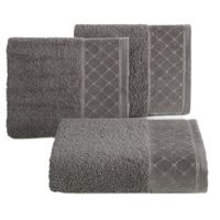 Ręcznik Martha grafit 50x90 cm frotte chłonny i stylowy