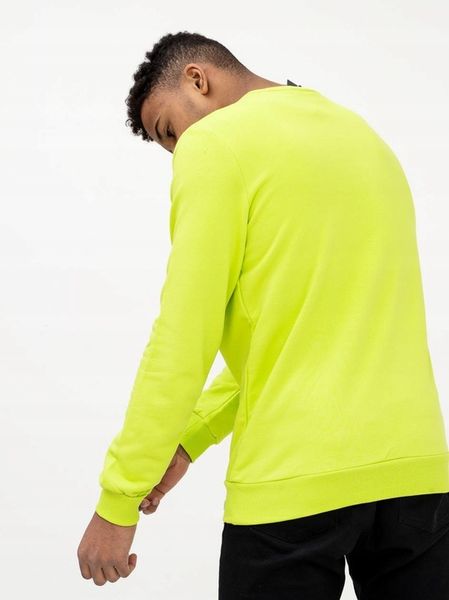 Męska Bluza Breezy Silver Panel Limonkowa XXL zdjęcie 3