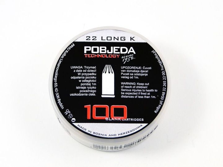 AMUNICJA LONG KALIBER 6 MM POBJEDA - 100 SZTUK zdjęcie 2