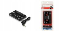Kaseta z kablem jack przejściówka aux Philips