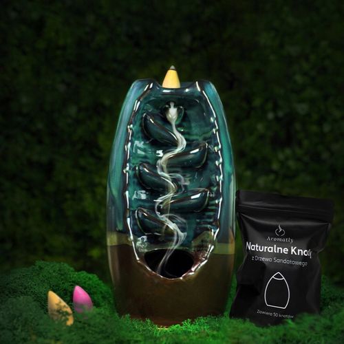 Aromatly Kominek Ceramiczny Zapachowy Kadzidło Wodospad | PREZENT na Arena.pl