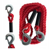 Holownicza linka lina 4,2m do holowania samochodu mocna wytrzymała