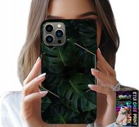 ETUI DO IPHONE 12 PRO MAX - ELEGANCKIE LIŚCIE MODNE WZORY NA CASE